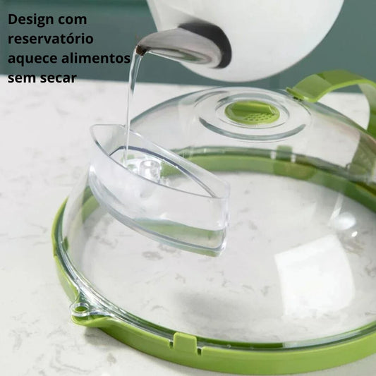 Tampa para Microondas para Alimentos com Isolamento Térmico