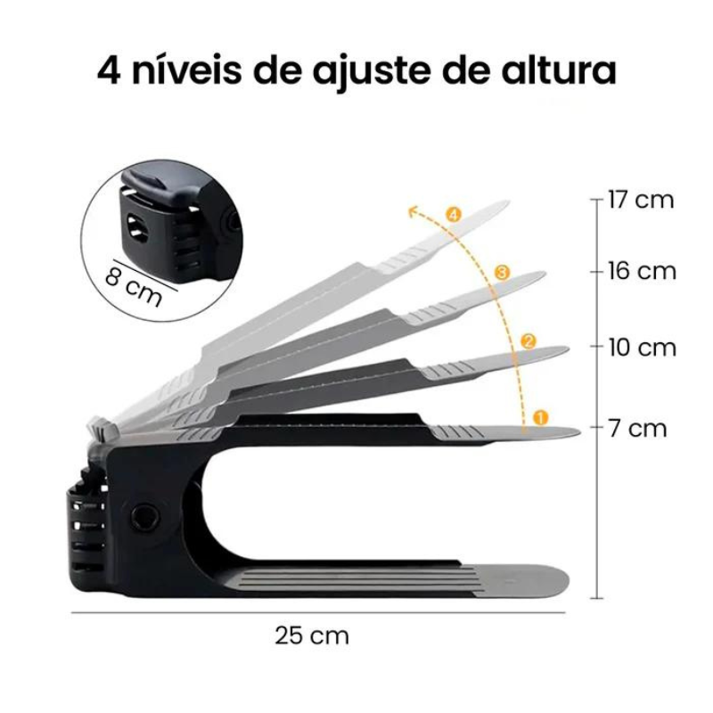 Kit Organizador Ordo SpaceSaver™ Max (COMPRE 10 LEVE 20 UNIDADES)