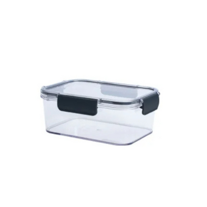 Vasilha de Plástico com Tampa e Divisórias