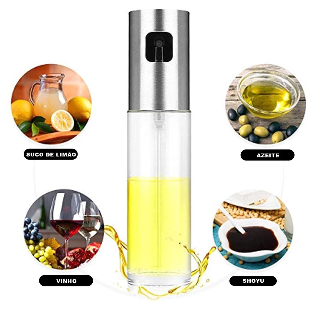 Dispensador Spray para Azeite e Vinagre – Linha Chef (100ml)