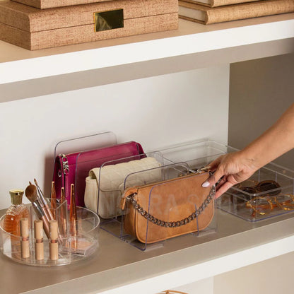 Kit 2 Organizadores de Acrílico Premium – Linha Office & Closet