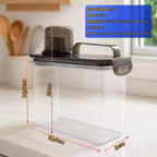 KIT 6 Pote Dispenser Hermético Multiúso com Bico Direcionador e Travas 1.9L