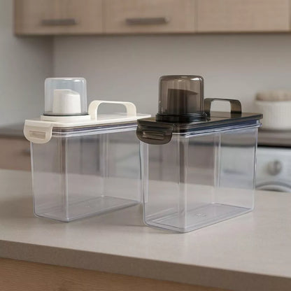 KIT 6 Pote Dispenser Hermético Multiúso com Bico Direcionador e Travas 1.9L