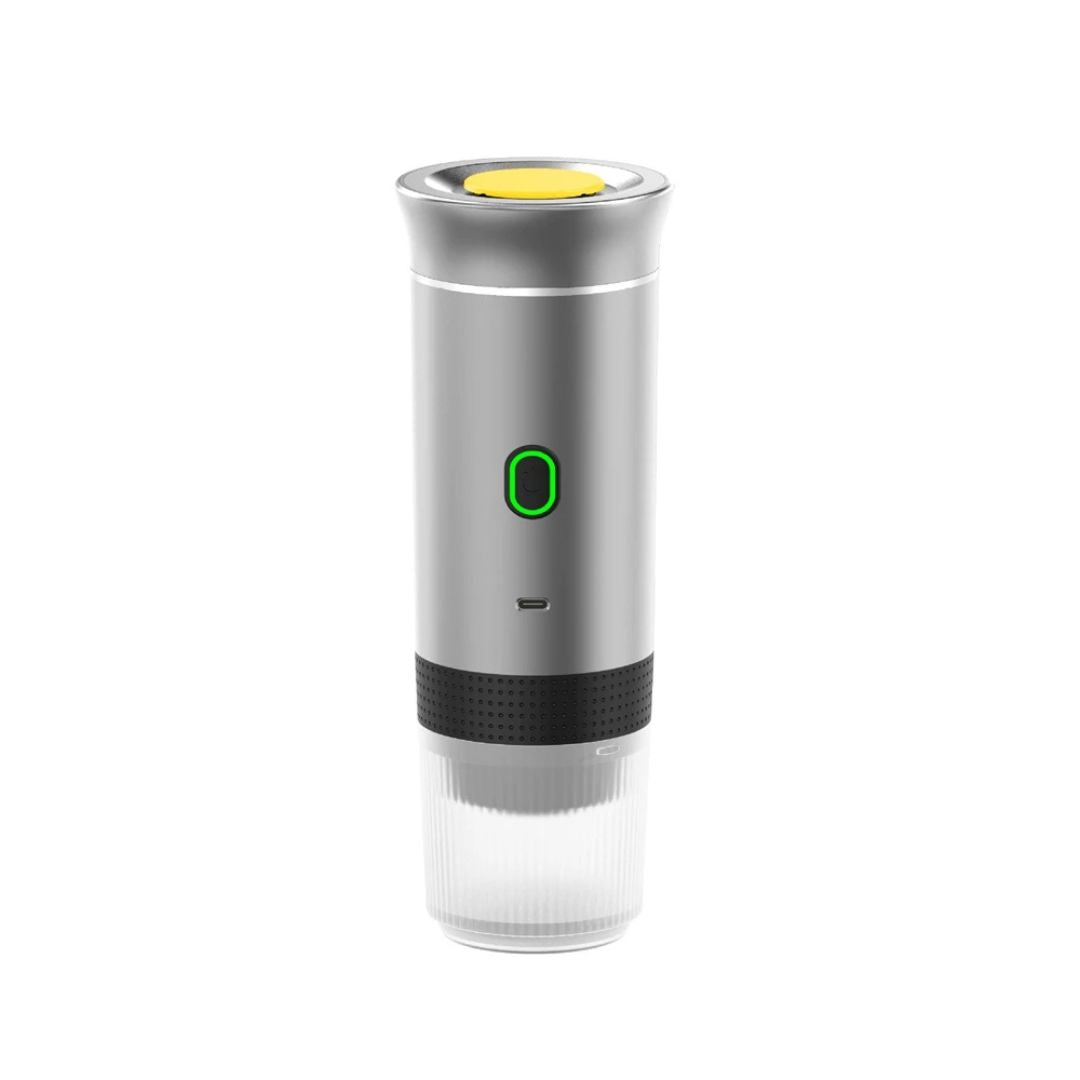Cafeteira Expresso Portátil 3 em 1 com Aquecimento Sem Fio e Entrada USB