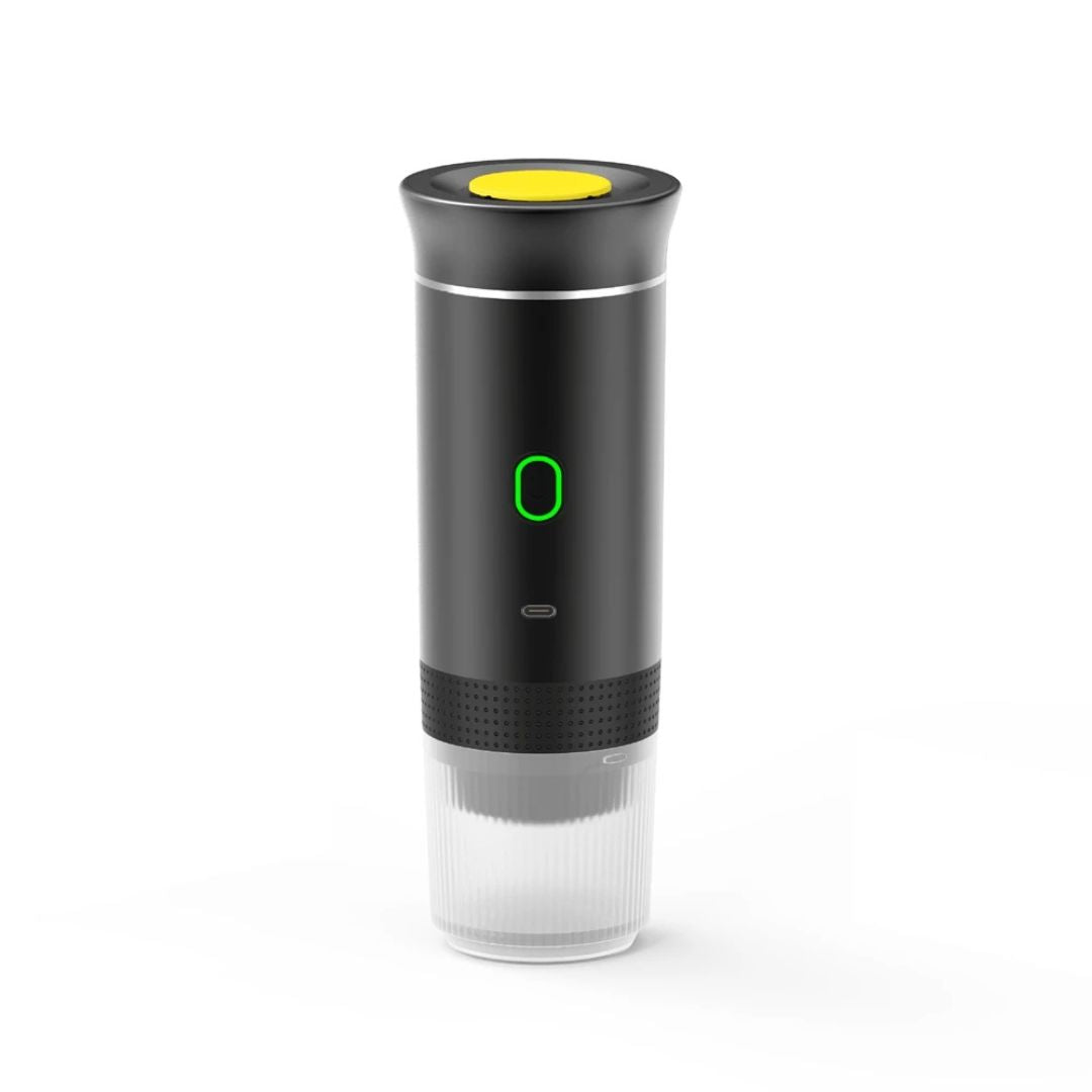 Cafeteira Expresso Portátil 3 em 1 com Aquecimento Sem Fio e Entrada USB