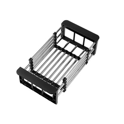 Escorredor de Louça Ajustável para Pia em Aço Inox