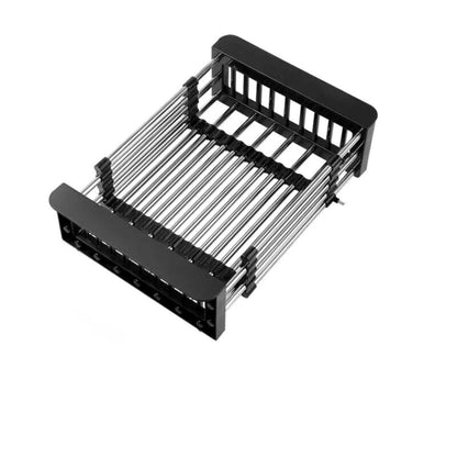 Escorredor de Louça Ajustável para Pia em Aço Inox