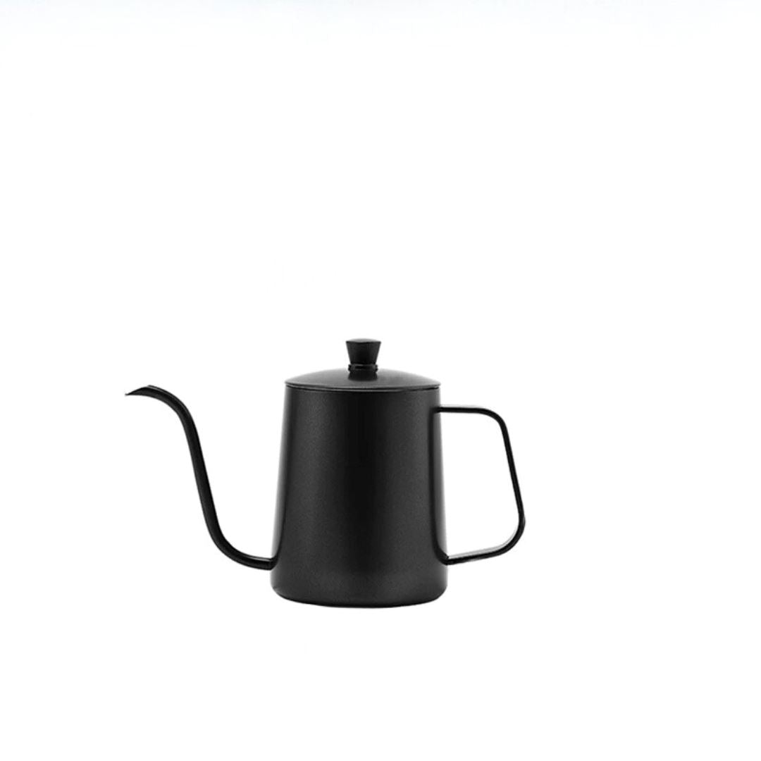 Chaleira de Café com Bico Fino e Pescoço de Ganso em Aço Inox