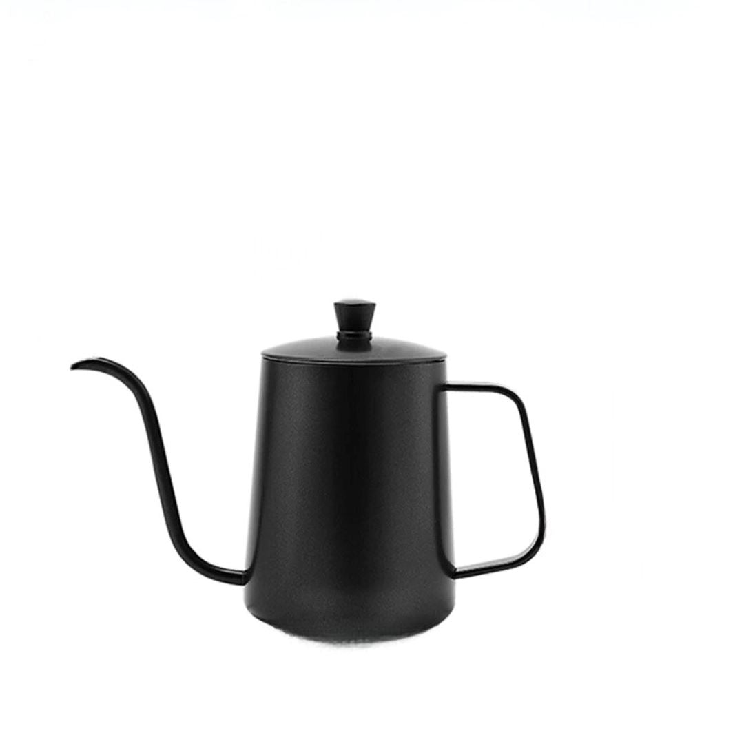 Chaleira de Café com Bico Fino e Pescoço de Ganso em Aço Inox