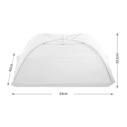 Tela Protetora de Alimentos Antimosca, Dobrável e Lavável