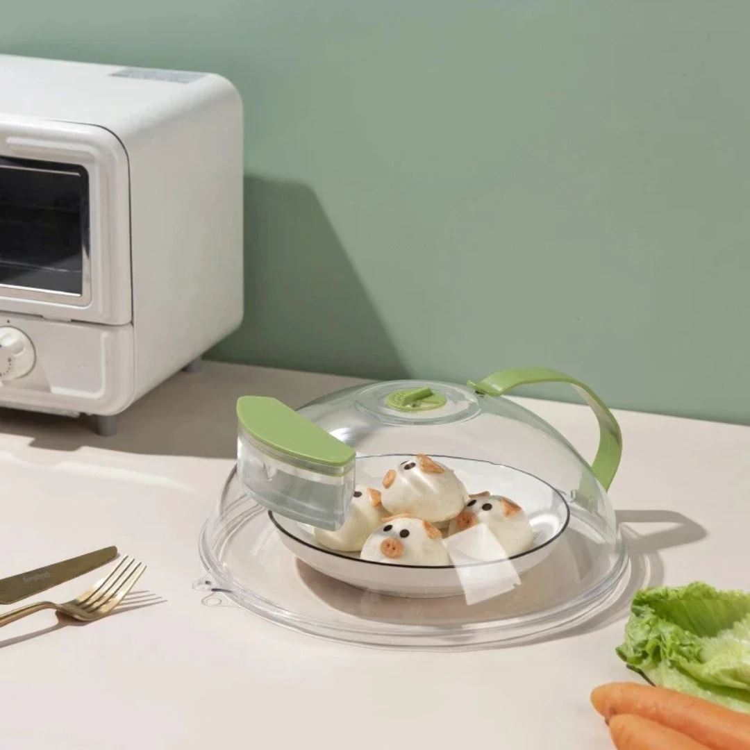 Tampa para Microondas para Alimentos com Isolamento Térmico