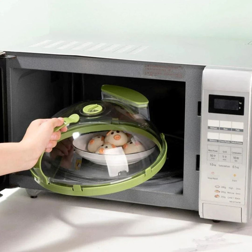 Tampa para Microondas para Alimentos com Isolamento Térmico