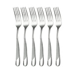 Conjunto de Talheres Prata em Aço Inox - 30 Peças