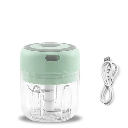 Mini Processador de Alimentos Elétrico e Portátil