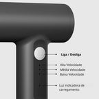 Misturador Elétrico Portátil Sem Fio com 3 Velocidades