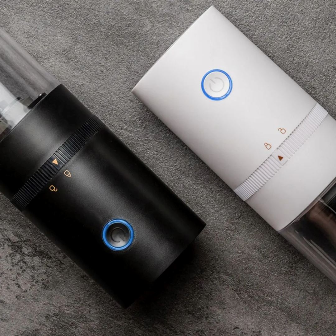 Moedor de Café Elétrico Portátil com Carga USB e Lâmina de Cerâmica
