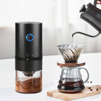 Moedor de Café Elétrico Portátil com Carga USB e Lâmina de Cerâmica