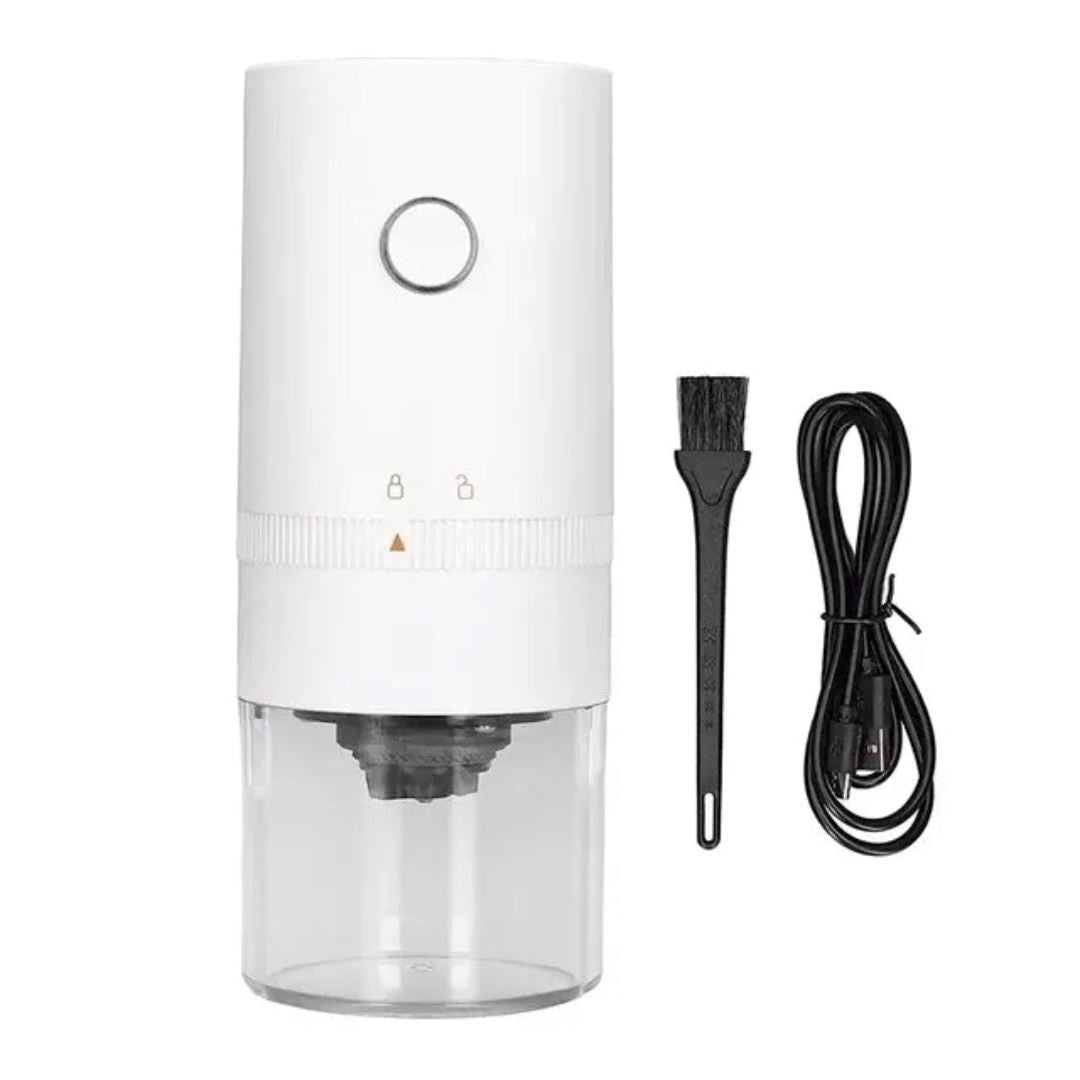 Moedor de Café Elétrico Portátil com Carga USB e Lâmina de Cerâmica