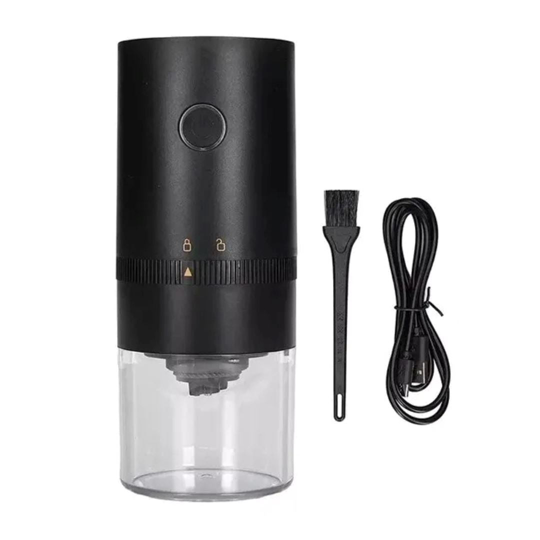 Moedor de Café Elétrico Portátil com Carga USB e Lâmina de Cerâmica