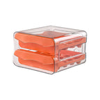 Organizador de Ovos para Geladeira com Dupla Camada