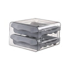 Organizador de Ovos para Geladeira com Dupla Camada