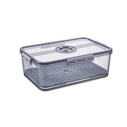 Vasilha de Plástico com Tampa com Controle de Tempo e Drenagem