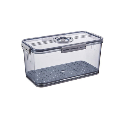 Vasilha de Plástico com Tampa com Controle de Tempo e Drenagem