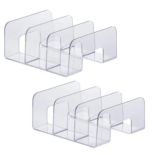 Kit 2 Organizadores de Acrílico Premium – Linha Office & Closet