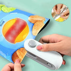 Mini Seladora de Embalagens Térmica 2 em 1 (USB) – Linha Fresh Keep