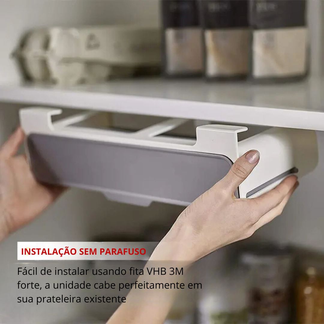 Suporte de Temperos com Instalação Sem Furo