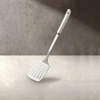 Kit de Utensílios de Cozinha em Aço Inox com Cabo de Cerâmica – 7 Peças